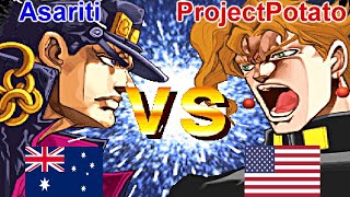 JoJos Bizarre Adventure  Asariti vs ProjectPotato [upl. by Towrey]