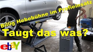 Billig Ebay China Hebebühne für jede Garage mal sehen [upl. by Renat406]