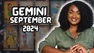 Gemini September 2024 Prepare Yourself For A Breakthrough Gemini Tarot Reading 🔮 [upl. by Anwahsiek]