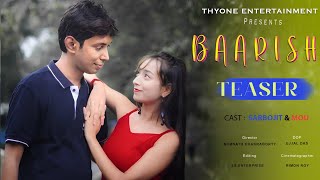 BAARISH  Official Trailer  A Cute Love Story  Thyone Entertainment [upl. by Prebo779]