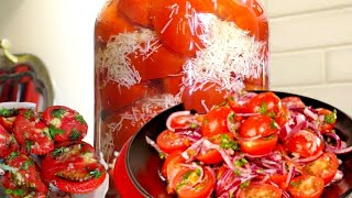 Помидоры на зиму буду закрывать только так🍅ЗИМОЙ ОТКРЫЛИ БАНОЧКУ И АХНУЛИ КАК ЖЕ ЭТО ВКУСНО [upl. by Ninnetta230]