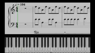 Bruno Mars  Grenade Piano Tutorial [upl. by Matheny511]