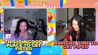 Fuslie amp Valkyrae Acting Very Sus [upl. by Remington]