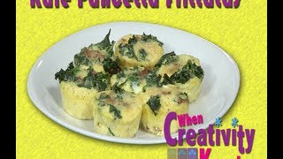 Kale amp Pancetta Frittatas [upl. by Nolyaw]