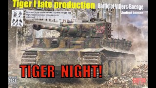 TIGER NIGHT RFM 135 Wittmann VillersBocage Ltd Edition 5101 kit review [upl. by Ylus899]