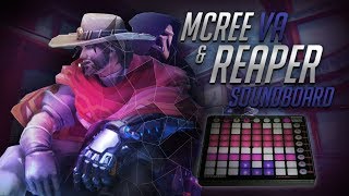 McCree and Reaper Soundboard Troll Voice Chat  ft TheRealKenzo [upl. by Lairea]