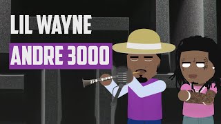 When Andre 3000 heard Lil Wayne in the studio [upl. by Ailimac]