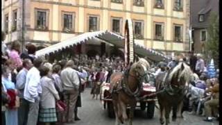 Heimatfest 1990 NeustadtAisch Festzug 2 [upl. by Majka]