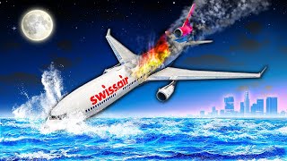 Airplane catches FIRE in GTA 5 Then things get really BAD [upl. by Yffub469]