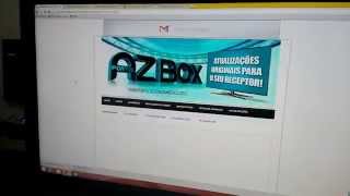 Baixando atualização no Portal Azbox  Azamerica Sat e Portal Azamerica [upl. by Akeme]