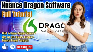 Dragon Naturally Speaking Tutorial  Nuance Dragon Software  Features [upl. by Avivah]