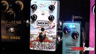 NAMM 19  MXR  Dunlop  Way Huge Dookie Drive Billy Gibbons Siete Santos Octavio Fuzz Supa Lead [upl. by Hutner]