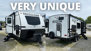 SWEETEST smaller travel trailer Ive ever seen Camper Tour [upl. by Gonsalve]