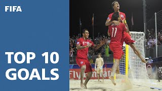 TOP 10 GOALS  FIFA Beach Soccer World Cup Tahiti 2013 [upl. by Cavill]