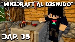 LOS PLANOS Y CIMIENTOS DEL COLISEO  quotMINECRAFT AL DESNUDOquot 35 Mejores Momentos [upl. by Dewhirst]