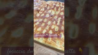 Focaccia dolce ricetta da provare semplice e veloce focacciabread panificazione lievitazione [upl. by Eeleak]