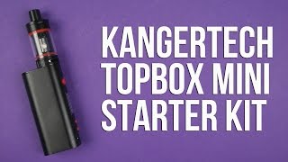 Распаковка Kangertech TopBox Mini Starter Kit Black [upl. by Skinner]