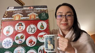 ASMR Aldis Craft Advent Calendar 2022 2023 Goals [upl. by Worthington]