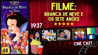 🎥 FILME Branca de Neve e os Sete Anões 1937  Cine Cast  Análise Completa do Filme 🍿 [upl. by Etteragram]