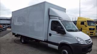 IVECO DAILY 65C18 BOX LORRY EURO4 177HP WLIFT 0509 142336KM [upl. by Kensell]