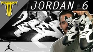 REVIEW Air Jordan 6 TD Cleat  Nike [upl. by Aleciram]