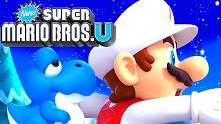 New Super Mario Bros U Walkthrough Part 4  Frosted Glacier 100 [upl. by Hedvige]