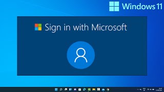 How to Add or Remove Microsoft Account on Windows 11 [upl. by Leizar]