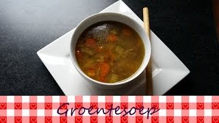 Groentesoep  Recept  Koken met Marielle [upl. by Zere164]