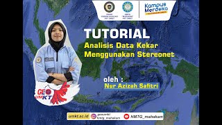 TUTORIAL ANALISIS DATA KEKAR MENGGUNAKAN STEREONET [upl. by Drofliw]