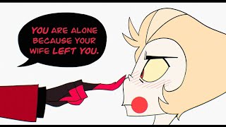 Lucifer amp Alastor TOGETHER  Hazbin Hotel Comic dub  RadioApple [upl. by Akire457]