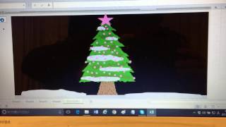 Excel VBA で作ったクリスマスイルミネーション、メリークリスマス！！ [upl. by Adnolay]