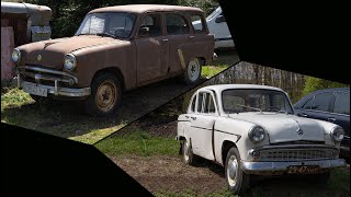 Starting Moskvich 407 and Moskvich 423 After Years [upl. by Yennep104]