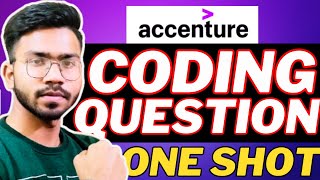 Accenture Complete Coding Assessment Questions in 1 Video 🔥  MUST WATCH [upl. by Jeanne]