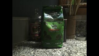 Werby’s Coffee Review Green Mountain Half Caff [upl. by Asila]