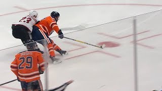 Its 4on4 and Connor McDavid goes through all 4 for the insane goal [upl. by Dorri]