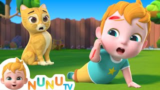 Boo Boo Song  Nursery Rhymes amp Kids Songs  NuNu Tv [upl. by Burn]