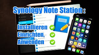 Synology Note Station Deine Notizen besser organisieren ✅✅✅ [upl. by Aerda]