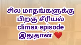 சில மாதங்களுக்கு பிறகு சீரியல் climax episode இதுதான் ❤️ [upl. by Llemor405]