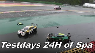 24 Hours of Spa Testdays 2024  Fanatec GT World Challenge spafrancorchamps [upl. by Lezley]