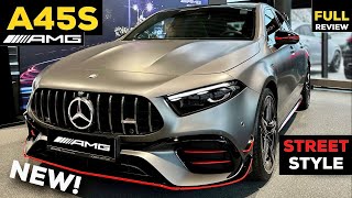 The New Mercedes AMG A45 S Facelift 2024 Test Drive  A Class AMG [upl. by Dedric]