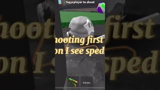 Shooting the first person I see sped up in mm2 [upl. by Bromleigh546]