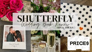 Shutterfly Wedding Photo Book Review  Tips amp Tricks  Create Your Own Wedding Album  Lay Flat [upl. by Tiena320]