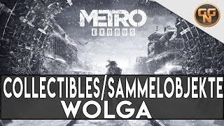 Metro Exodus Guide  Alle Sammelobjekte  Wolga  Postkarten  Tagebücher [upl. by Eimme154]