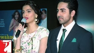 Bewakoofiyaan Press Conference  Welingkar  Bewakoofiyaan  Ayushmann Khurrana  Sonam Kapoor [upl. by Yetsirhc]