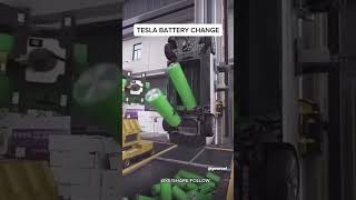 How They Change Batteries on a Tesla Model 3 [upl. by Ablem150]