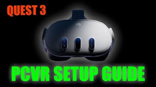 Quest 3 PCVR Setup Guide  Meta Link Wired Cable [upl. by Nyraf851]