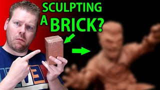 sculpting a head in clay part 1 FULL VIDEO [upl. by Nired638]