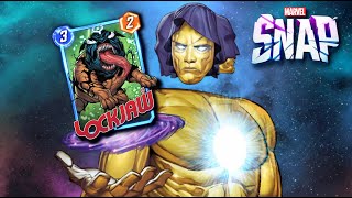 The Living Tribunal Best with Lockjaw  Marvel Snap [upl. by Esilrahc82]