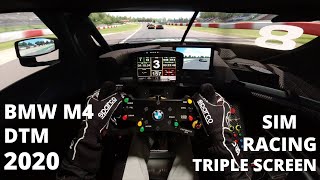 Raceroom  DTM 2020  BMW M4  Triple Screen  Nurburgring  Fanatec  Podium DD2  Sim Racing [upl. by Tait]