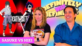 Death Battle Sasuke vs Hiei Reaction  Naruto vs Yu Yu Hakusho [upl. by Tigram168]